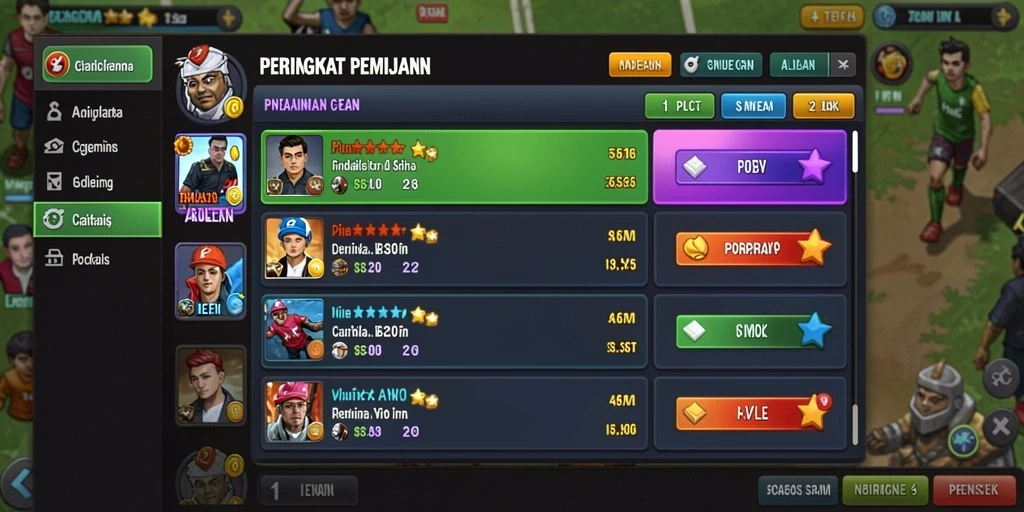 cr7vip - Tangkapan layar dari fitur kustomisasi karakter yang menarik.