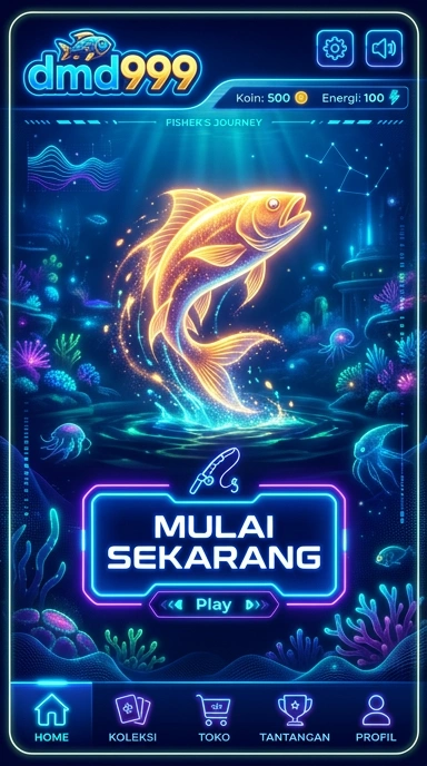 Layar utama dmd999 — antarmuka bersih setelah instalasi
